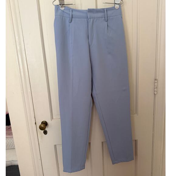 SHEIN Pants - Shein Baby Blue Work Pants – Size Large